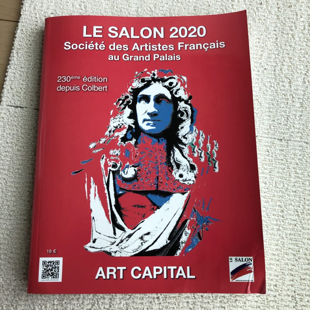 ル・サロン2020のパンフレット